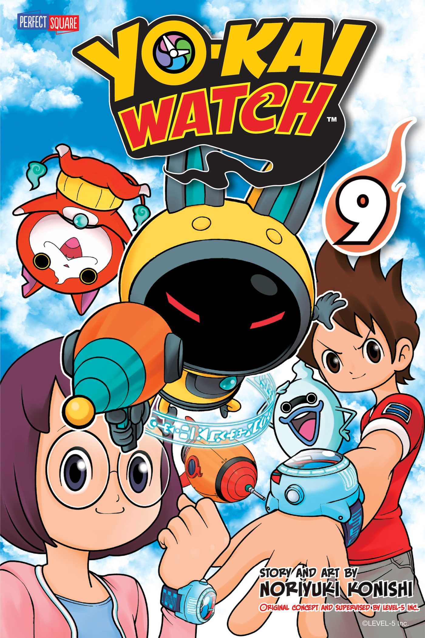 Amazon.com: YO-KAI WATCH, Vol. 9 (9): 9781421597539: Konishi